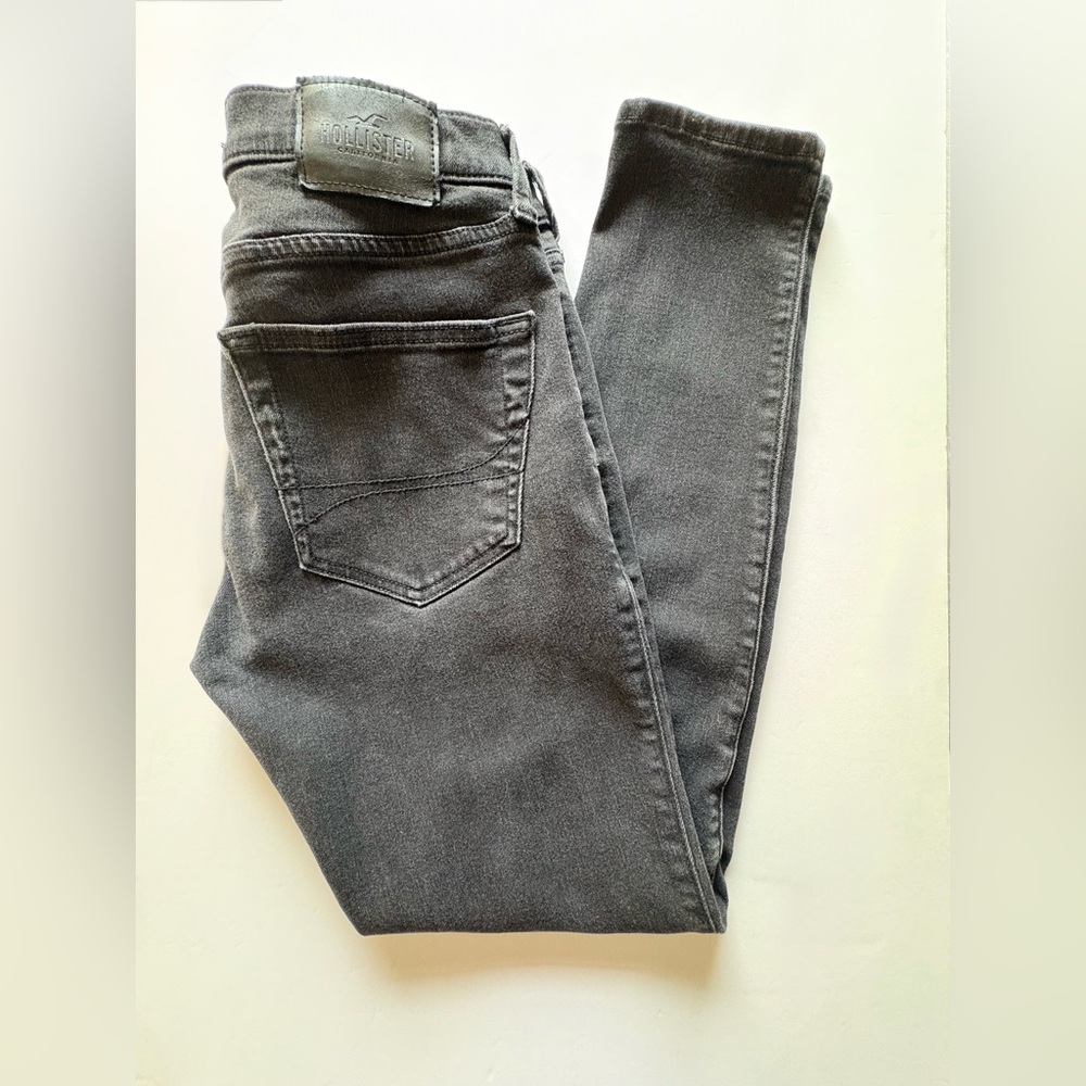Hollister Women's Super Skinny Black Jeans